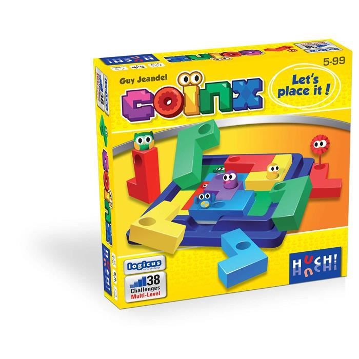 HUCH! Jeu de logique Multicolore - 880529