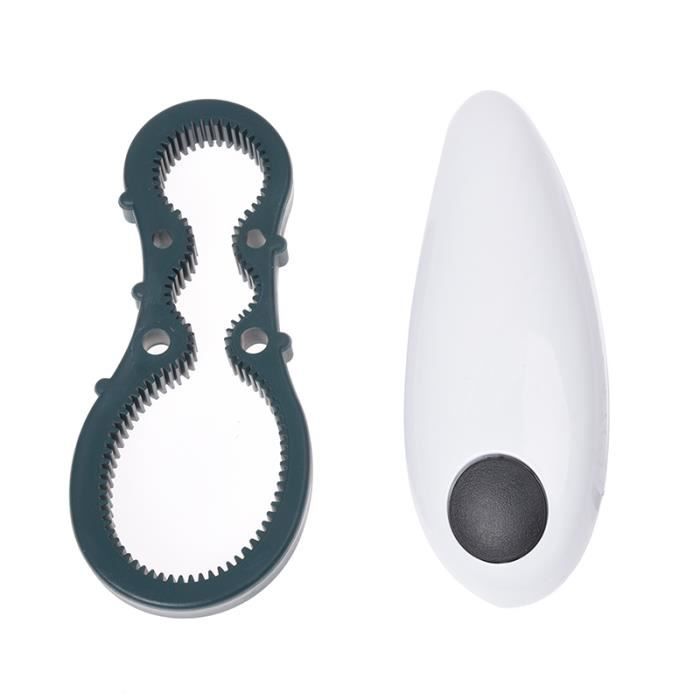 Sans fil ustensiles de cuisine une touche électrique Auto mains libres pot peut étain ouvreur sûr Ouvre - Type White #C