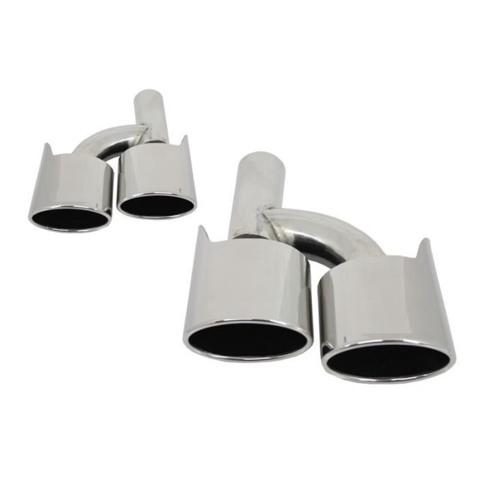 Embouts d'échappement pour Mercedes CLS SL SLK W204 W211 W221 W219 E63 C63 Look
