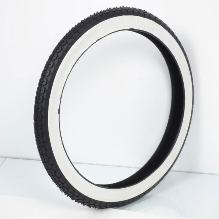 Pneu Mitas à flanc blanc 2.25-18 neuf 2 1-4-18 B4 TT 42J mobylette cyclomoteur