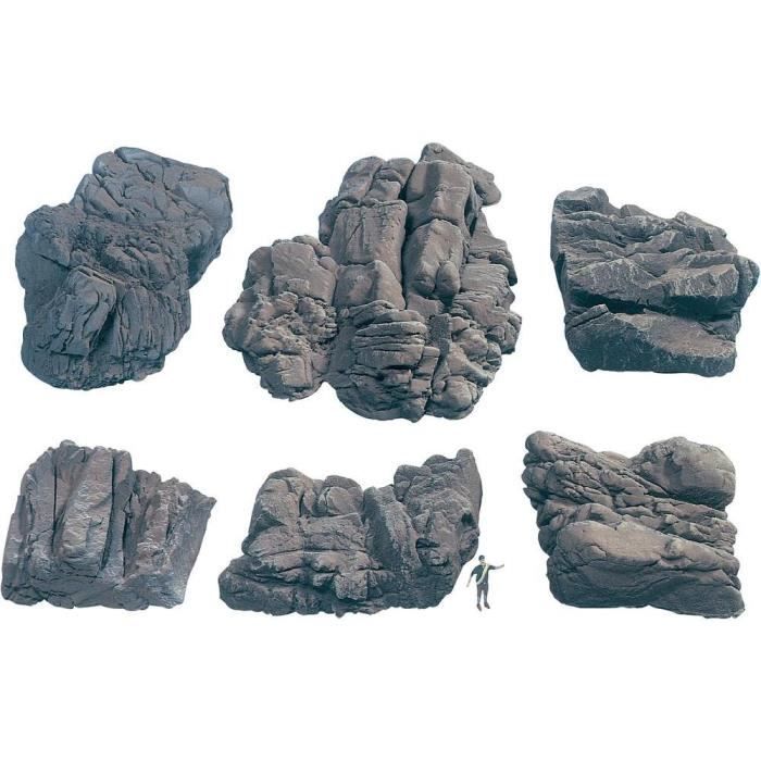 Morceaux de structure de rocher « grès » NOCH 5…