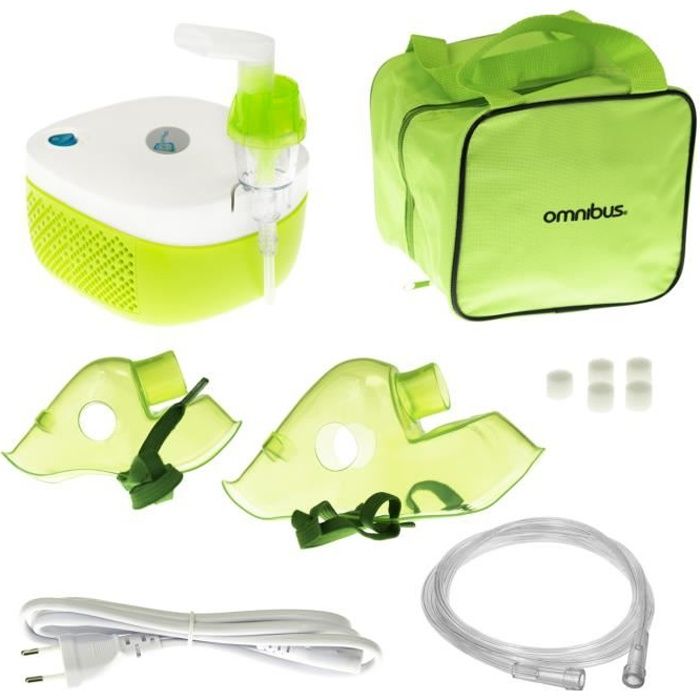 Inhalateur électrique Nébuliseur Omnibus Nubi BR-CN195 enfants et adultes