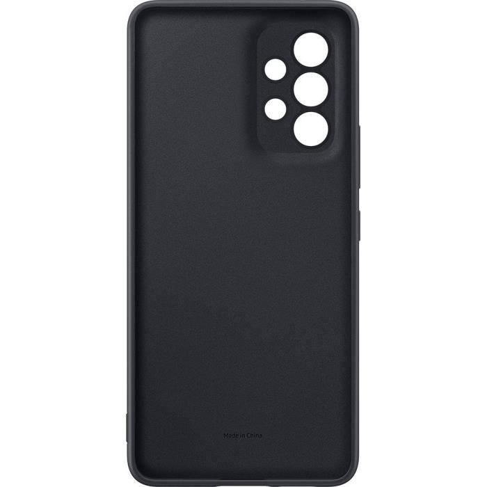 Coque pour Samsung G A53 5G Silicone Noir