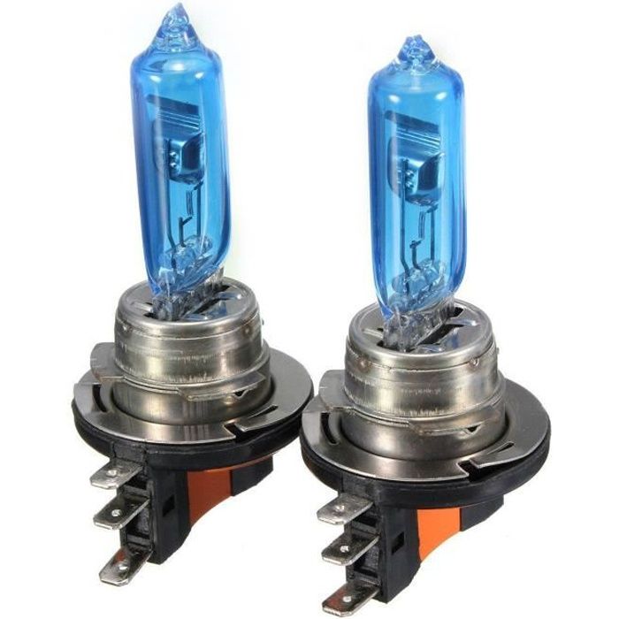 2 pcs 55w voiture H15 ampoule de phare Xenon HID DRL Blanc 6000K Pour AUDI VW BMW