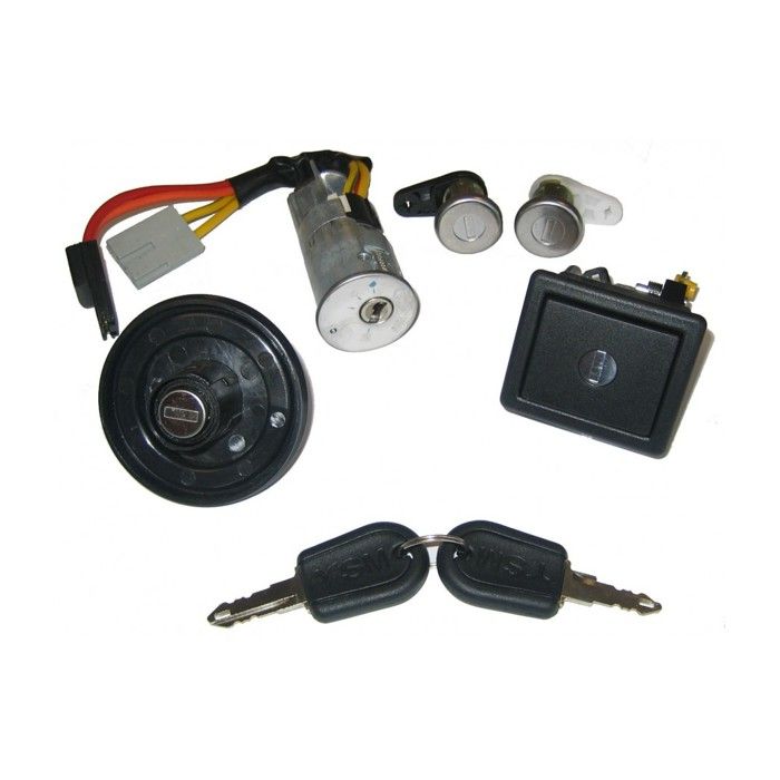 SET BARILLETS DE PORTES COFFRE BOUCHON DE RESERVOIR NEIMAN RENAULT CLIO I