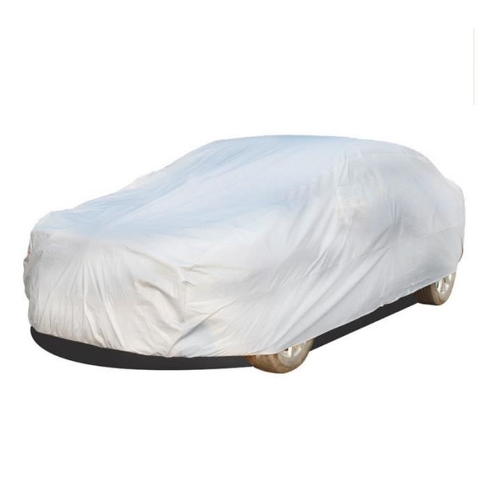 Bâche pour Voiture SUV Exterieur Impermeable Argent Housse de Protection SUV Étanche Couverture L Pookso1