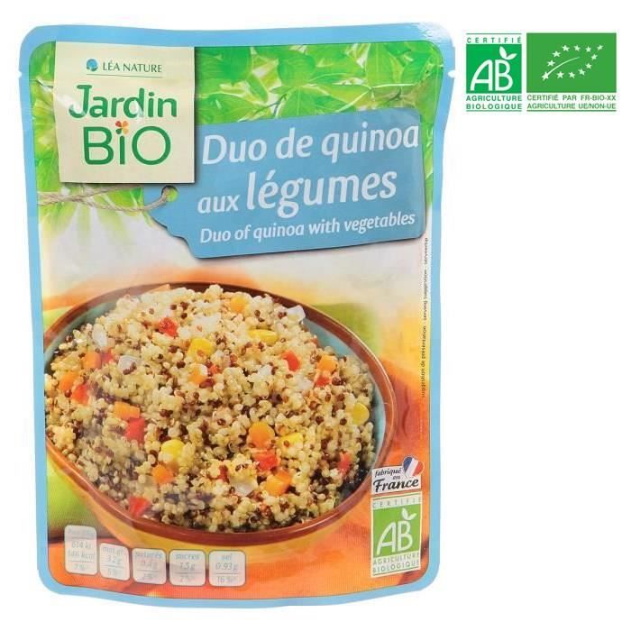 Duo de quinoa aux légumes bio 250 g franprix