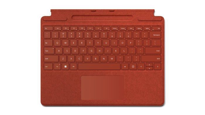 Clavier (piece detachee) Microsoft - W126439523 - Surface Pro Signature Keyboard Mohnrot (QWERTZ Keyboard) Clavier (piece detachee) Microsoft - W126439523 - Surface Pro Signature Keyboard Mohnrot (QWERTZ Keyboard)