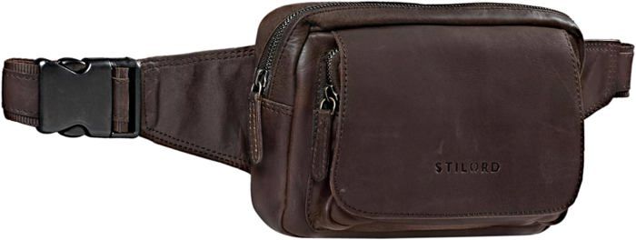 STILORD 'Boston' Vintage Sacoche Banane en Cuir Ceinture Réglable Poche STILORD 'Boston' Vintage Sacoche Banane en Cuir Ceinture Réglable Poche