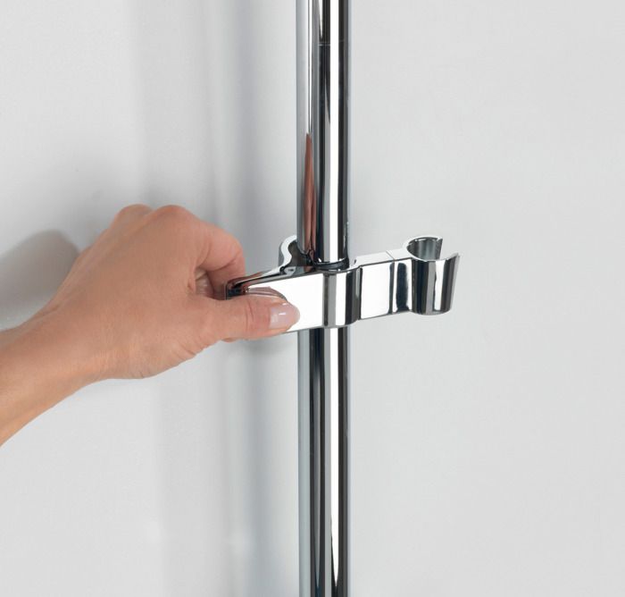 Douchette De Lavabo - GENERIQUE - Easy-Clip - Acier Inoxydable - Argent