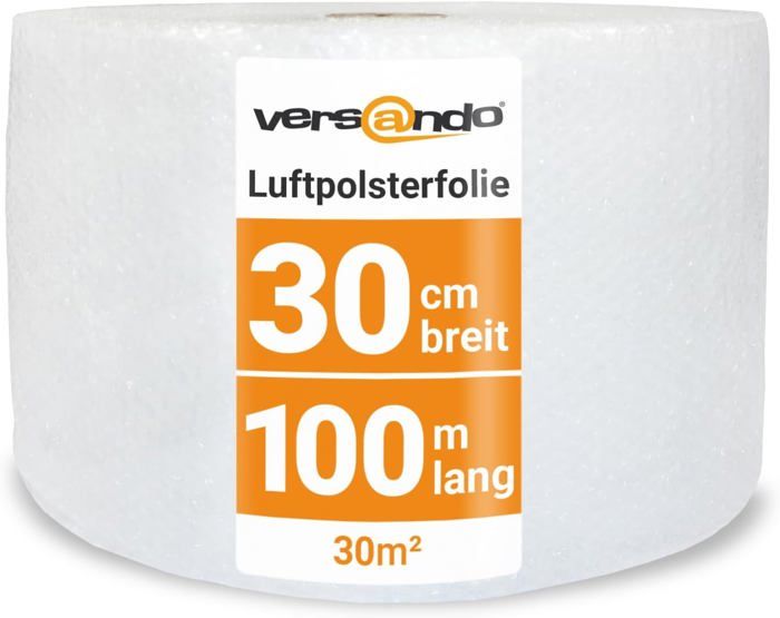 Film à Bulles Yens - 1/2" Bulles Large - 12" De Large X 125 Pieds - Perforé - Neuf