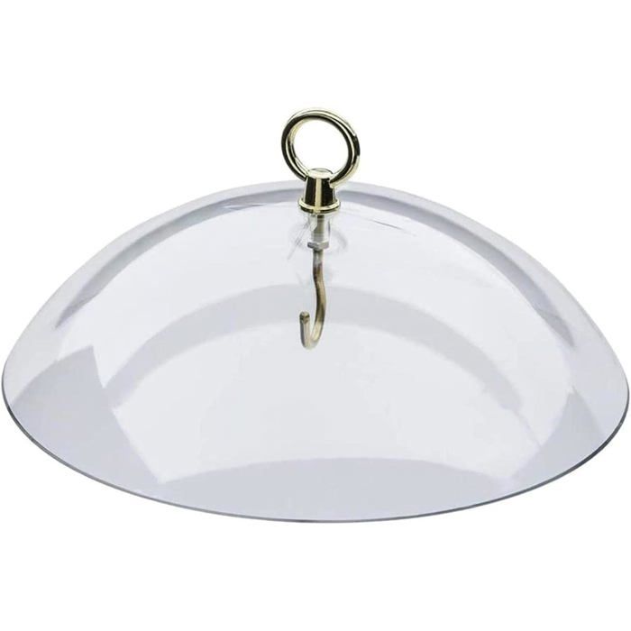 Meilleurs prix pour Dôme de protection de mangeoire à oiseaux suspendue déflecteur décureuil en plastique