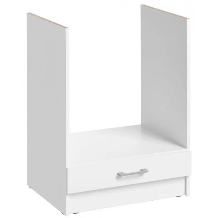 Cuisineandcie - Meuble pour four encastrable Eco Blanc L 60 cm 