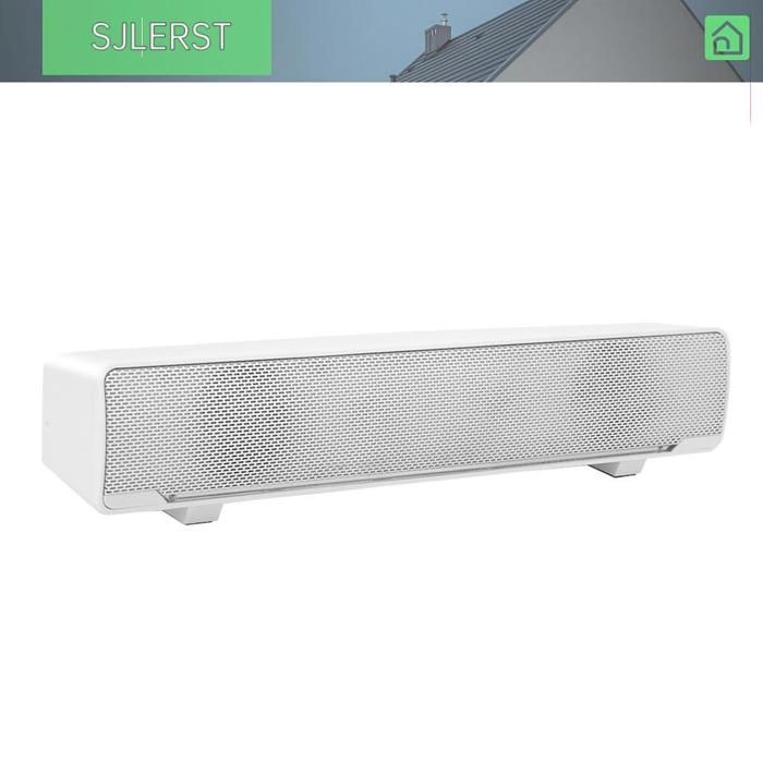sjlerst Barre de son filaire USB Barre de son stéréo filaire USB Lecteur de musique Boîte de son surround video fixation Noir Blanc