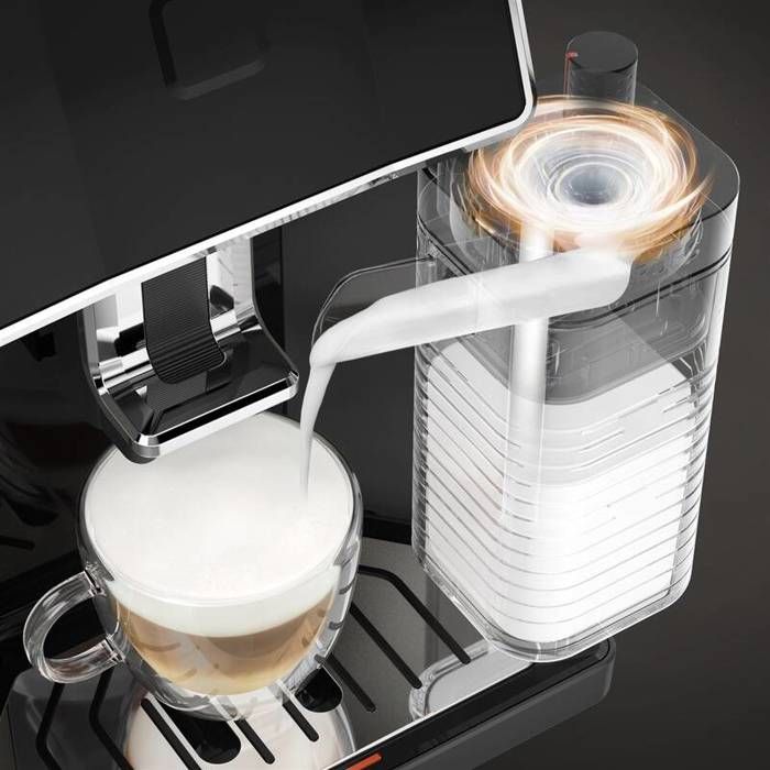 Machine à café automatique Krups EA912HFO Milk Maestro 6 boissons Compact