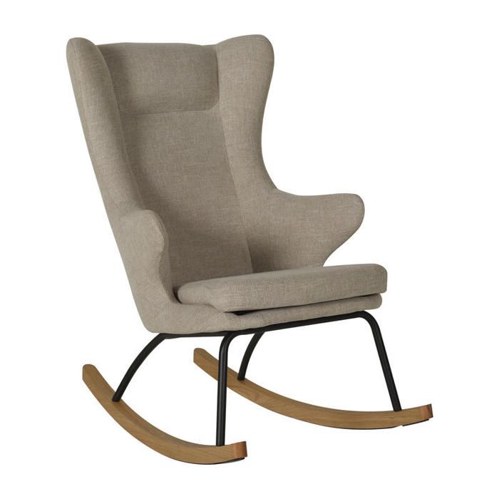 QUAX - Fauteuil Rocking Adult Chair De Luxe Argile