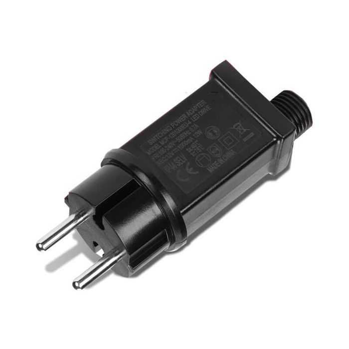 Transformateur LED 12V - OKZ® - IP44 - 12W - Basse tension - Étanche - Usage intérieur et extérieur