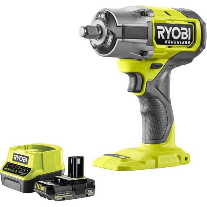 Boulonneuse à chocs RYOBI ONE+ 18V BRUSHLESS 900Nm 3 modes