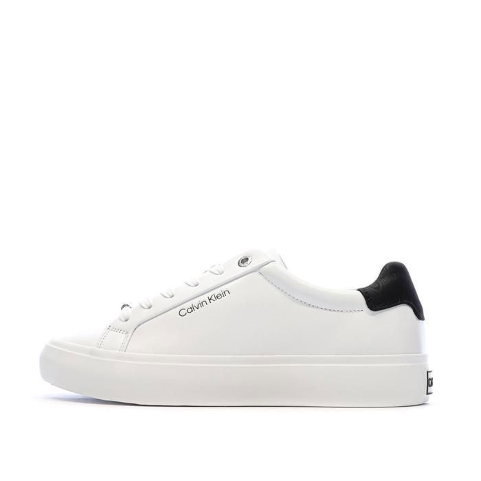 Calvin Klein Baskets Blanc Femme Calvin Klein Jeans Lace