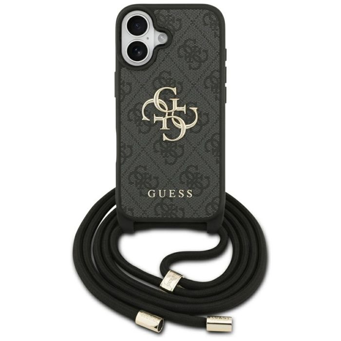 Coque Guess Hardcase 4G CBDY Big Logo avec cordon pour iPhone 17