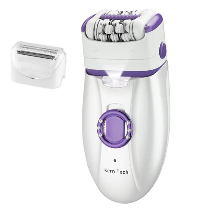 Appareil d épilation électrique - Kern Tech - 12.5 x 6 x 6cm multifonctionnel corps entier indolore rasoir aisselles rechargeable