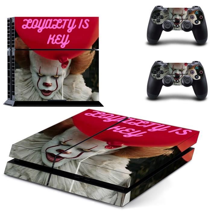 Skin Autocollant Under Control Pour PS3 Slim – Bleu – Custom Stickers Protection