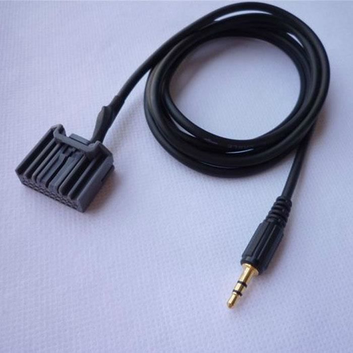 Audio de 3,5 mm de Voiture câble Adaptateur auxiliaire pour Honda Civic CRV connecteur dentrée 