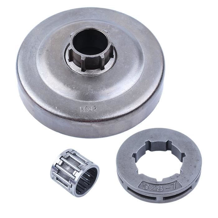 3/8" -7T Embrayage Tambouriner Pignon Palier Kit Pour Stihl MS391 MS311 Tronçonneuse