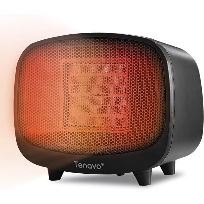 De'Longhi Capsule Desk - Termoventilatore Ceramico Personale, Stufetta elettrica basso consumo