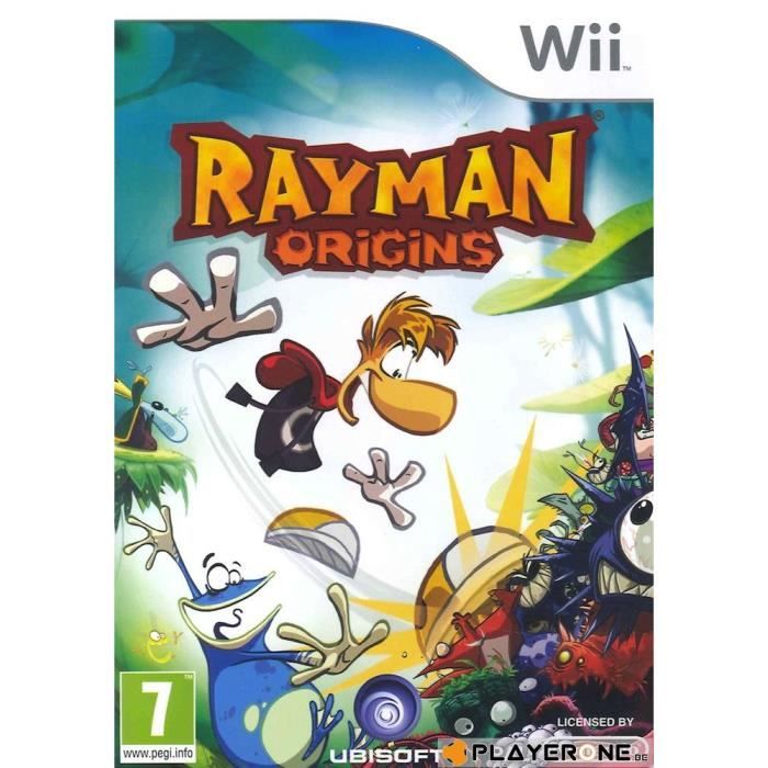 Jeu Vidéo - Rayman Origins - Nintendo Wii - Action - 1-4 Joueurs - Pegi 7+