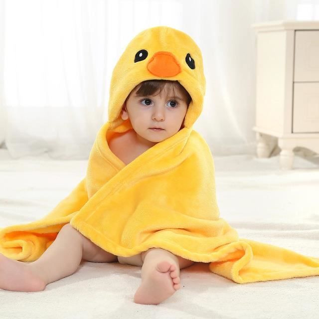 Peignoir Bebe En Velours Serviette A Capuche Nouveau Ne Peignoir De Plage Cdiscount Puericulture Eveil Bebe