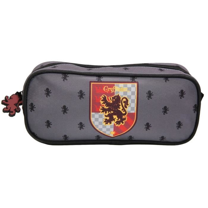Trousse Scolaire Ronde Harry Potter - 1 Compartiment, Polyester, 22x7x7 Cm - 13