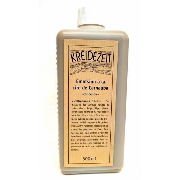 Kreidezeit - Lait à la cire de carnauba concentré 0.5 litre pour sols