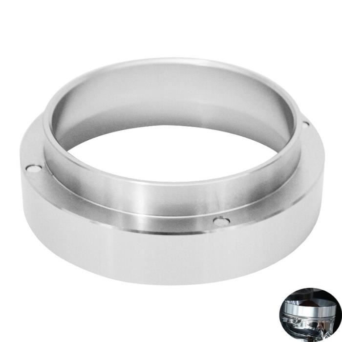 Tasse Doseuse Café 58 Mm Acier Inox - Pour Porte-Filtre Expresso - Distribution Mouture Propre - 9