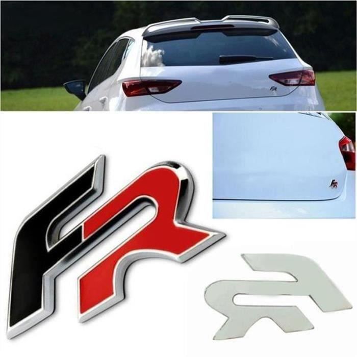 Lot De 2 Autocollants 3D Métal Argenté – Emblème 4WD Pour Hayon De Voiture – Déco Carrosserie Universelle