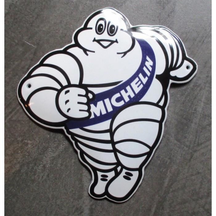 Plaque métal vintage Garage Michelin - 52042 - Décoration