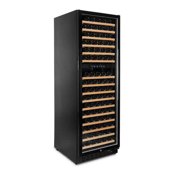 Cave à vin 168 bouteilles Noire 2T - Vinobox - Vinobox