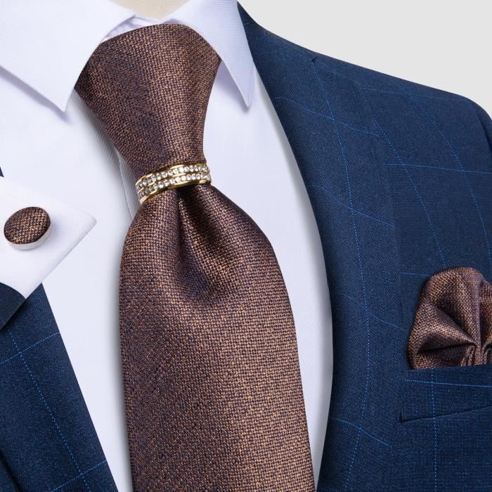Cravate,accessoires mariage cadeau cravate homme cravate luxe en soie pour  wedding tie couleur unie, motif Floral - JZ03-7136[B] - Cdiscount  Prêt-à-Porter
