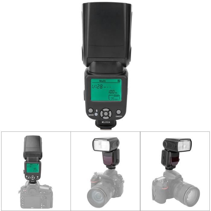 TRIOPO TR-950 Flash professionnel pour appareil photo Canon Nikon HB058