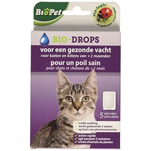 Bsi Biopet Bio Drops Anti Puce Sans Insecticide Pour Chat Et Chatons De 2 Mois Cdiscount