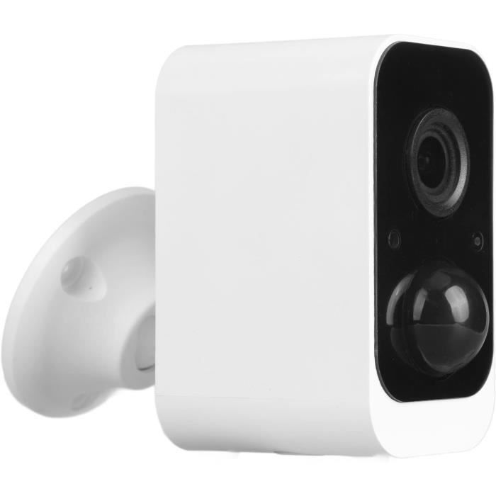 SwitchBot Caméra Extérieure 2K Sans Fil – Batterie 10 000 MAh, Vision Nuit Couleur, Détection IA Humain/Animal, Compatible Alexa, Double Stockage