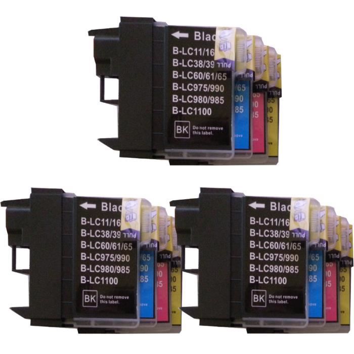 30 CARTUCCE XL Inchiostro Per Brother LC980 LC985 LC1100 XL - Foto 10