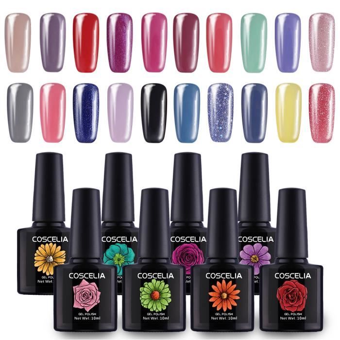 Lot 20 Vernis Semi Permanent