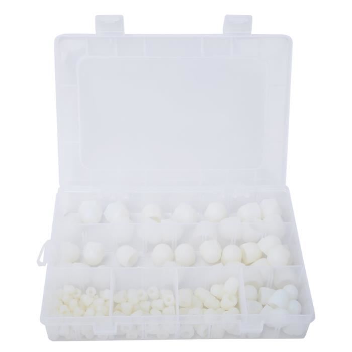 Kit De 4 Fixations Pour Cache-moteur - Compatible Citroën, Peugeot 2.0 HDi, Réduction Des Vibrations