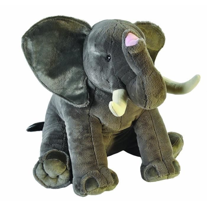 Peluche  elephant geant xxl Little Biggies elephant 53 cm