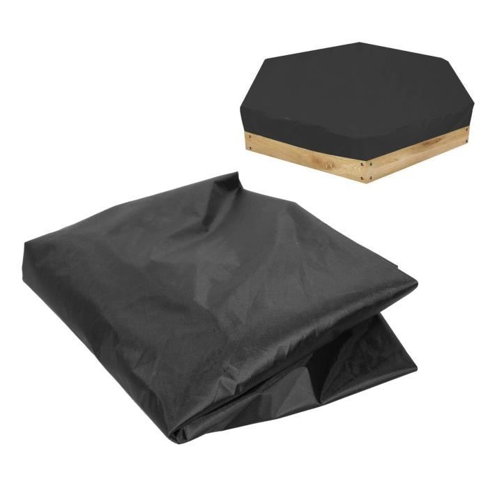 150x150cm Housse De Bac à Sable, Housse De Protection Pour Bac à Sable, Avec Cordon De Serrage