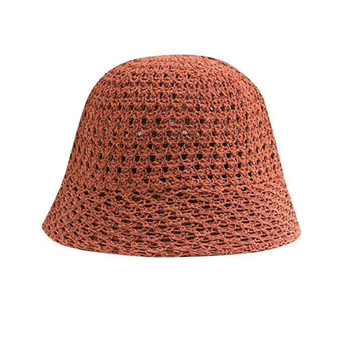 Chapeau De Seau Framboise Unisexe - Tissu Respirant, Bord 7cm, Idéal Plage, Pêche, Jardinage