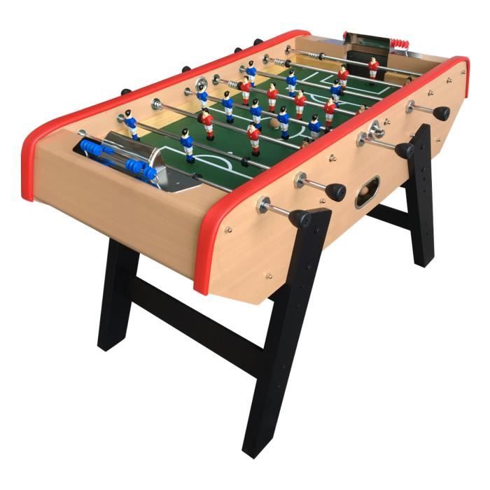 HOMASIS Mini Baby-foot Pour Enfants, Table De Baby-foot Avec 2 Ballons