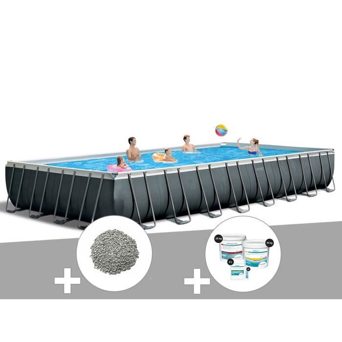 Kit piscine Ultra XTR ronde Intex 7,32 x 1,32 m