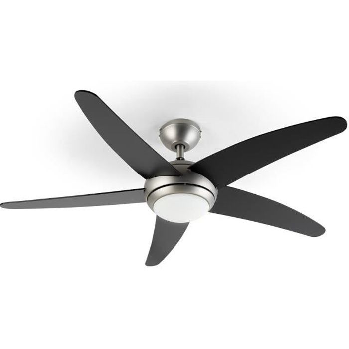 Ventilateur de plafond - KLARSTEIN - Bolero - 134 cm - 55W - 3 vitesses - Télécommande - Klarstein